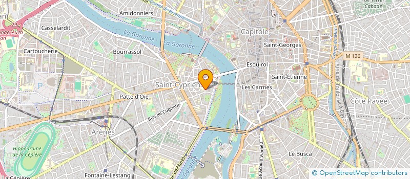 localisation de l'entreprise GEMMA IMMOBILIER à TOULOUSE