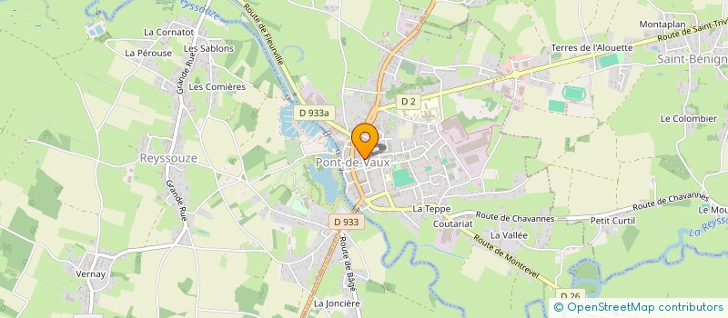 localisation de l'entreprise GEMMA MJM  PONT-DE-VAUX