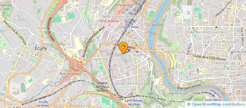 localisation de l'entreprise GEMMATI DAVID  LYON