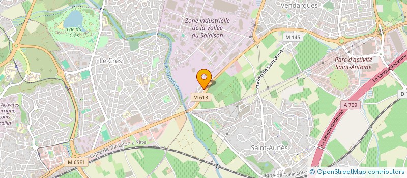 localisation de l'entreprise GEMME à VENDARGUES