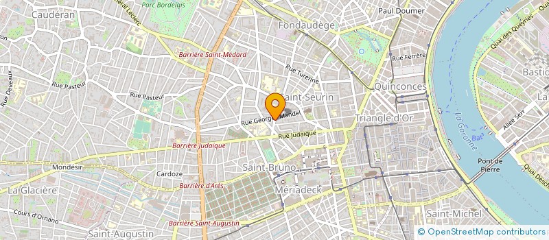 localisation de l'entreprise GEMME DECOR à BORDEAUX