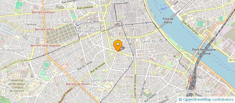 localisation de l'entreprise GEMME LA FORET D AQUITAINE  LE SEN