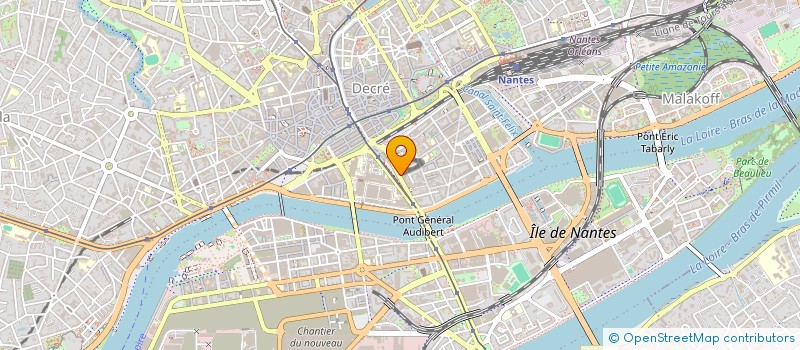 localisation de l'entreprise GEMMES DES ARCHANGES à NANTES