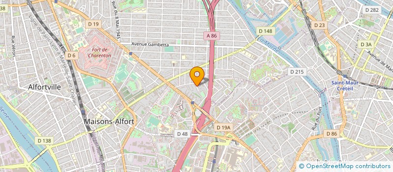 localisation de l'entreprise GEMMES SIGNATURE  MAISONS-ALFORT
