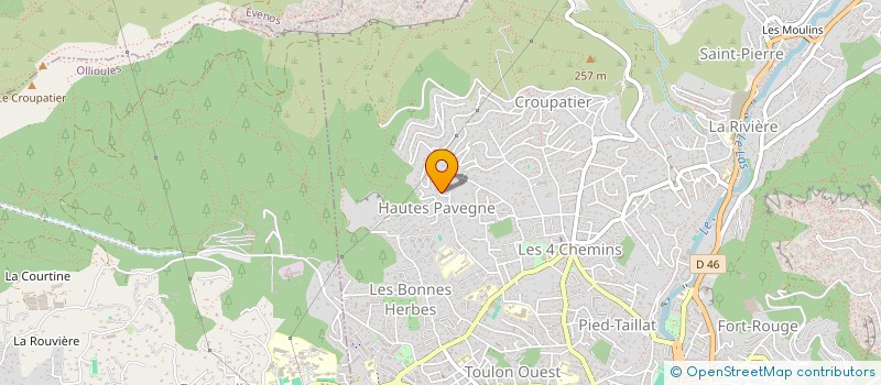 localisation de l'entreprise GEMO  TOULON