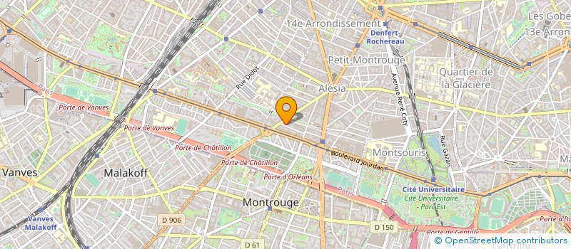 localisation de l'entreprise GEMO COMMUNICATION  PARIS