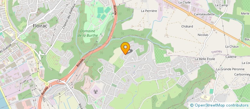 localisation de l'entreprise GEMODIS à BOULIAC