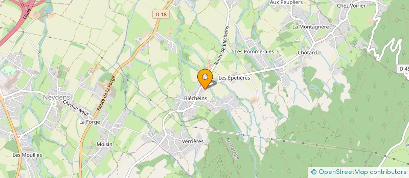 localisation de l'entreprise GEMOLICE  ARCHAMPS