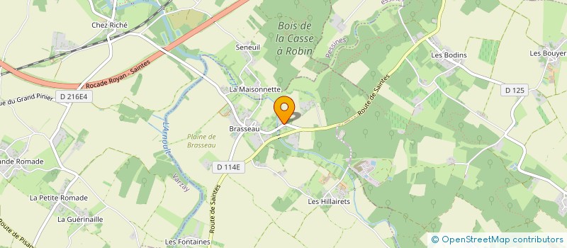 localisation de l'entreprise GEMONA  RETAUD