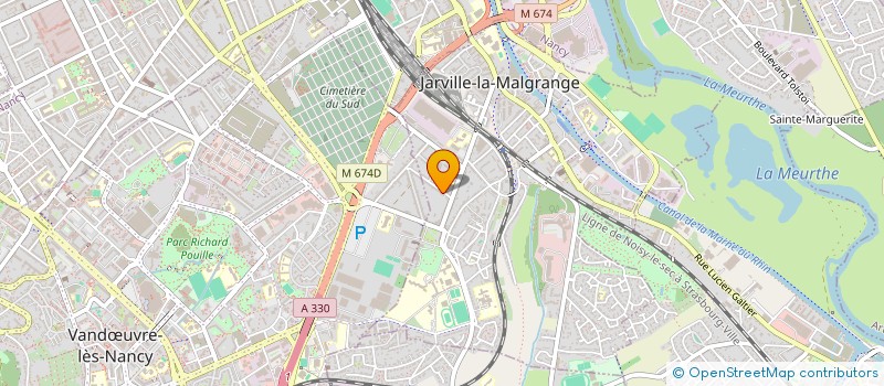 localisation de l'entreprise GEMOSEAL  JARVILLE LA MALGRANGE