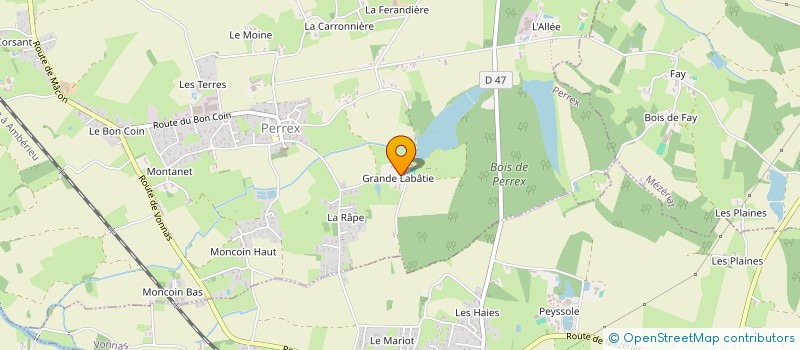 localisation de l'entreprise GEMPHARMA  PERREX