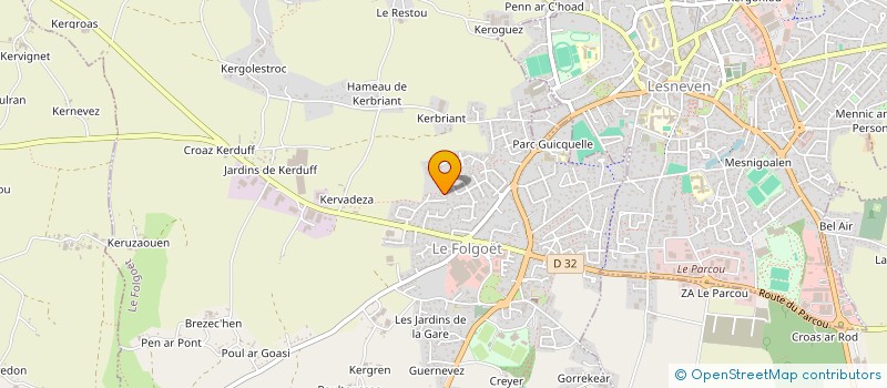 localisation de l'entreprise GEMPO IMMO à BREST