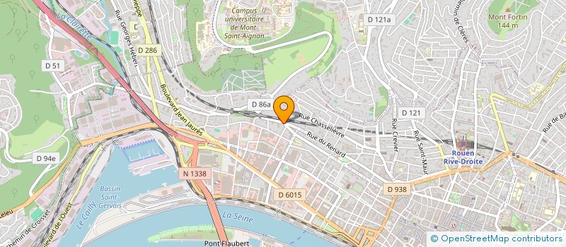 localisation de l'entreprise GEMPTEL IMMO à ROUEN