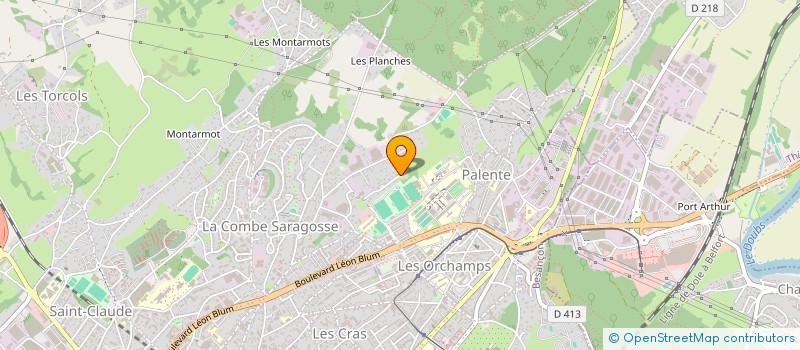 localisation de l'entreprise GEMS & NOVATION à BESANCON