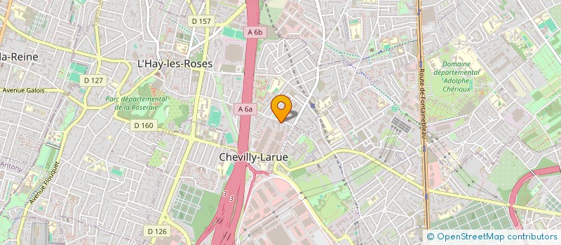 localisation de l'entreprise GEMSA à L'HAY-LES-ROSES