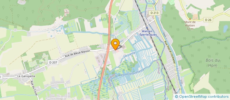 localisation de l'entreprise GEMSTONES  EPERLECQUES