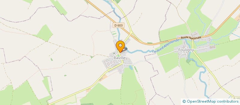 localisation de l'entreprise GEMT  RAVILLE