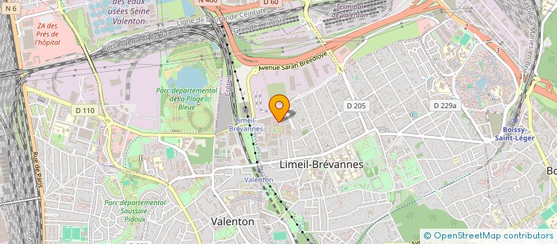 localisation de l'entreprise GEMUMU VAN  LIMEIL-BREVANNES