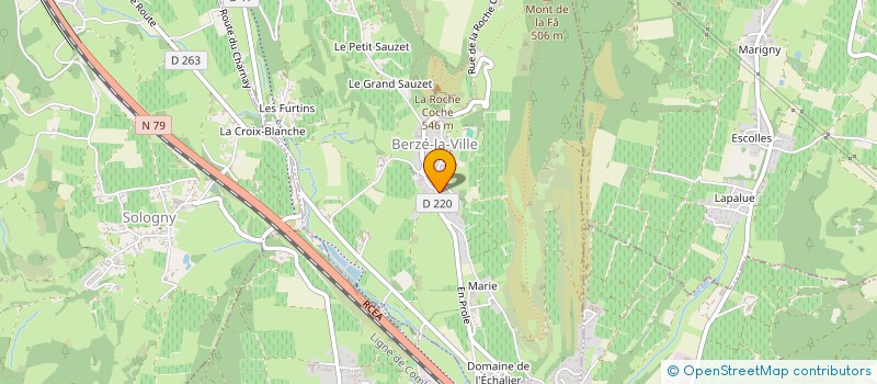 localisation de l'entreprise GEMYNOT  BERZE-LA-VILLE