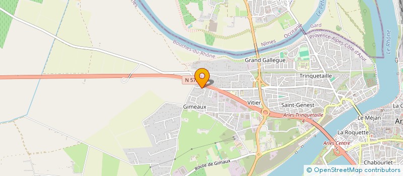 localisation de l'entreprise GEN  ARLES