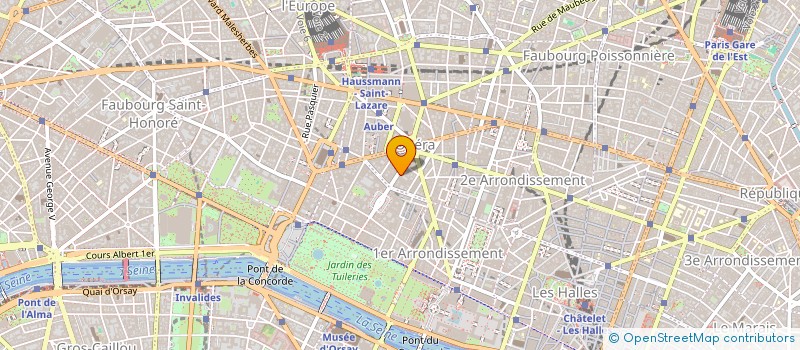 localisation de l'entreprise GEN AGENCE DECORATION ENDUIT RAVALEMENT à PARIS