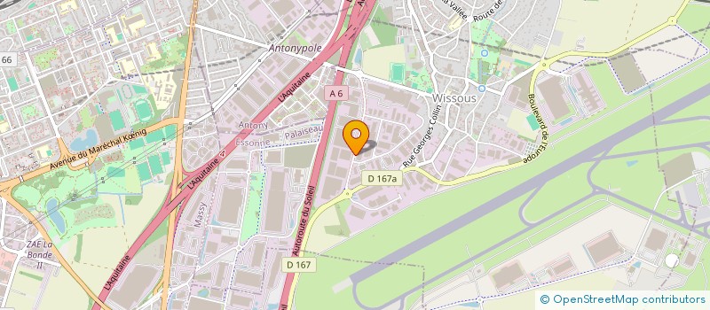 localisation de l'entreprise GEN ALU à WISSOUS