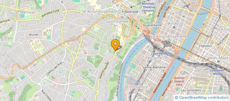 localisation de l'entreprise GEN.AS  LYON