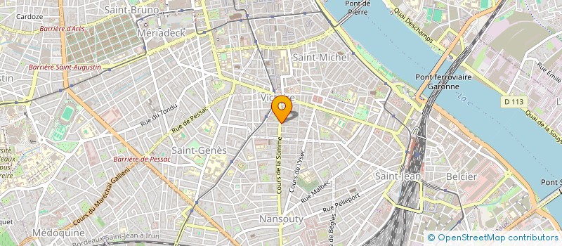 localisation de l'entreprise GEN DE PRESTATIONS IMMOBILIERES IMMODIA  BORDEAUX