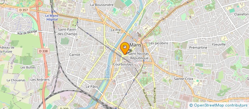 localisation de l'entreprise GEN EPI  LE MANS