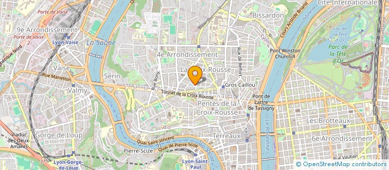 localisation de l'entreprise GEN'FOOD  LYON