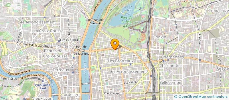 localisation de l'entreprise GEN GEM à LYON