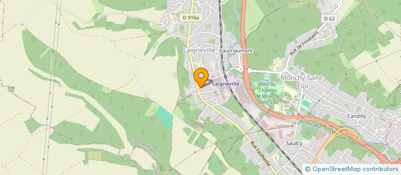 localisation de l'entreprise GEN.ORPH  SENLIS