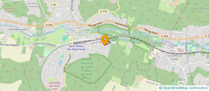 localisation de l'entreprise GEN'S 5  SAINT-REMY-LES-CHEVREUSE