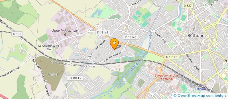 localisation de l'entreprise GEN.SOL.INDUSTRIES à ANNEZIN