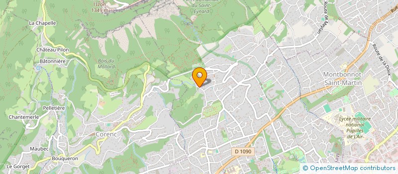 localisation de l'entreprise GEN'UP à MEYLAN