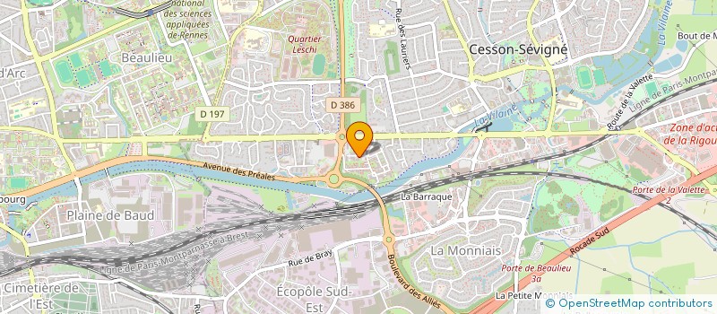 localisation de l'entreprise GEN.Y' ELEC  NOYAL-CHATILLON-SUR-SEICHE