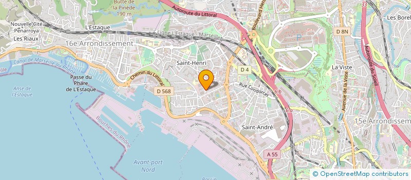 localisation de l'entreprise GEN3 à MARSEILLE 16EME