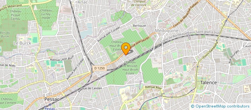 localisation de l'entreprise GEN8  TALENCE