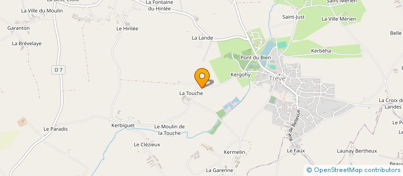 localisation de l'entreprise GENA  TREVE