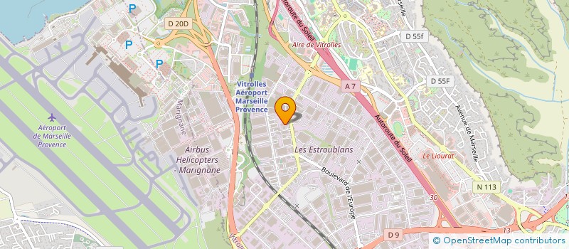 localisation de l'entreprise GENAC FRANCE à VITROLLES