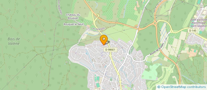 localisation de l'entreprise GENAGORA  SAINT-GELY-DU-FESC