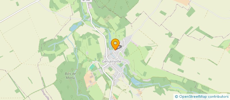 localisation de l'entreprise GENAINLIVE  GENAINVILLE