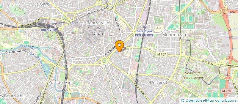 localisation de l'entreprise GENARIO à DIJON