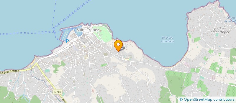 localisation de l'entreprise GENAS PARTICIPATIONS à SAINT-TROPEZ