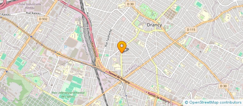 localisation de l'entreprise GENC MACONNERIE à DRANCY