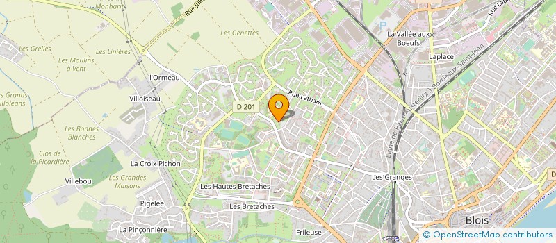 localisation de l'entreprise GENCER à BLOIS