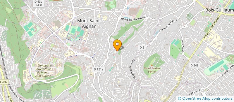 localisation de l'entreprise GENCER DODOOGLU SASU  MONT-SAINT-AIGNAN