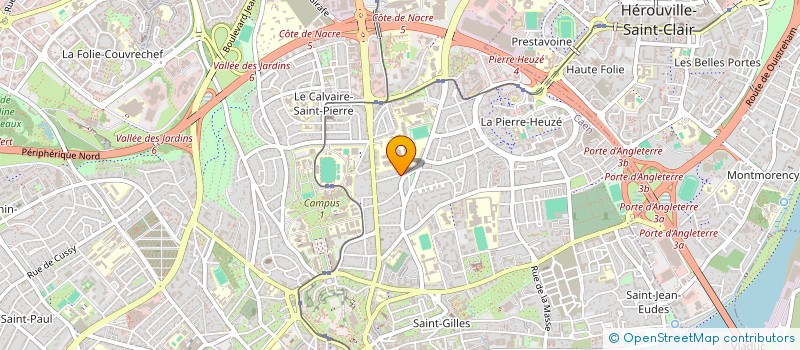 localisation de l'entreprise GENCI à CAEN