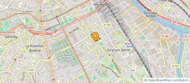 localisation de l'entreprise GENCO  IVRY-SUR-SEINE