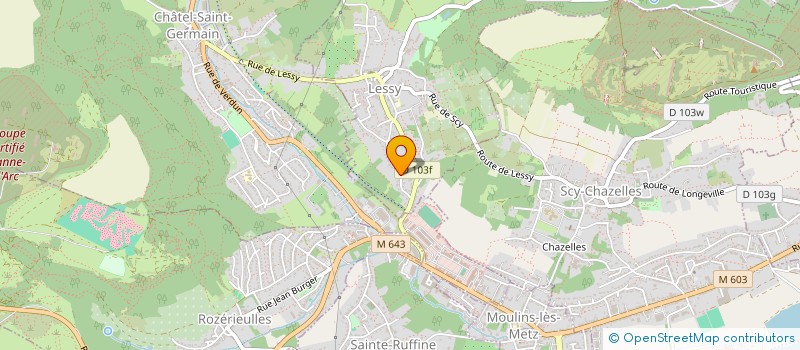 localisation de l'entreprise GENCO  LESSY